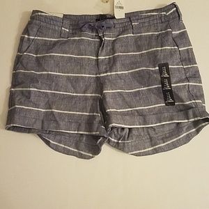 Stripe Blue casual shorts